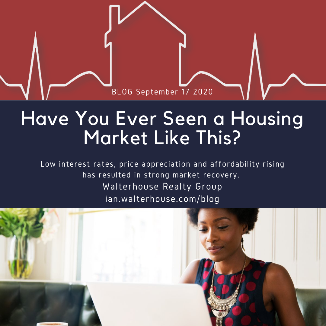 Have You Ever Seen a Housing Market Like This? September 17, 2020