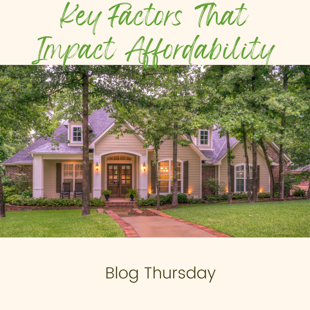 Key Factors That Impact Affordability Today - Thursday March 10th, 2022 