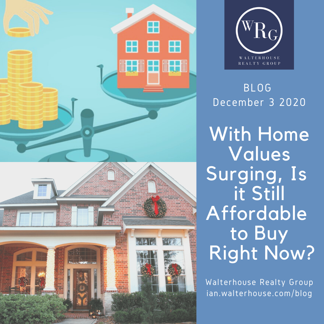 With Home Values Surging, Is it Still Affordable to Buy Right Now? - December 3, 2020
